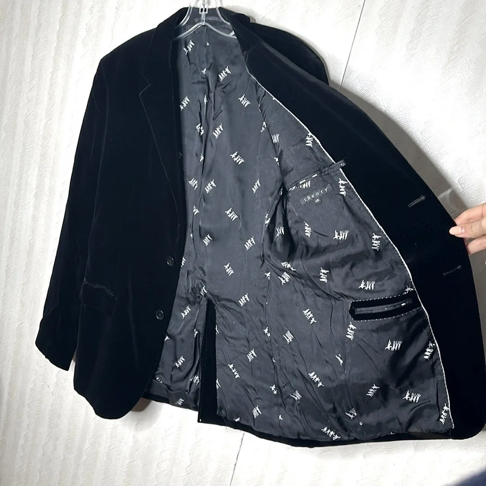 🆕🕺THEORY BEATLES LIMITED EDITION Velvet Jacket 2008 APPLE CORP 42R